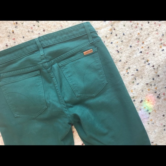 Joe’s Jeans Teal Green The Skinny 26 - Picture 9 of 16